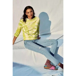 ANTHROPOLOGIE | PILCRO AND THE LETTERPRESS  TIE DIE PULLOVER SWEATSHIRT